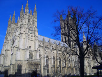 View of Canterbury Cathedral, a recommended destination on a tailor-made group tour of the UK