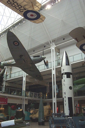Inside the Imperial War Museum London
